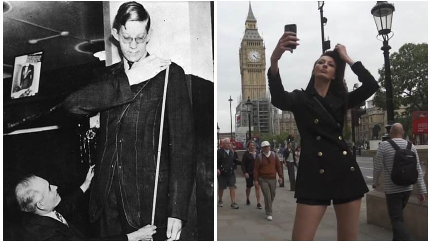 Las personas más altas de la historia, algunos de ellos superaron a sus padres desde niños