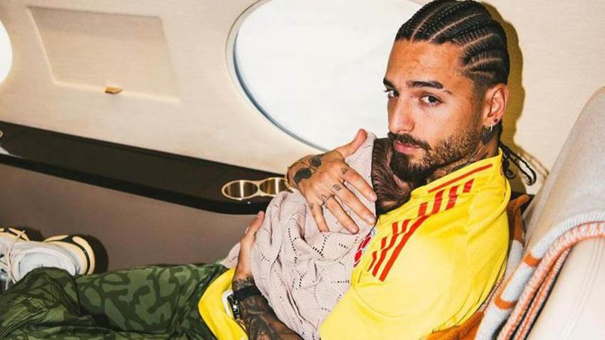 Baby Paris, hija de Maluma y Susana Gómez, en su lujoso viaje de familia en avión