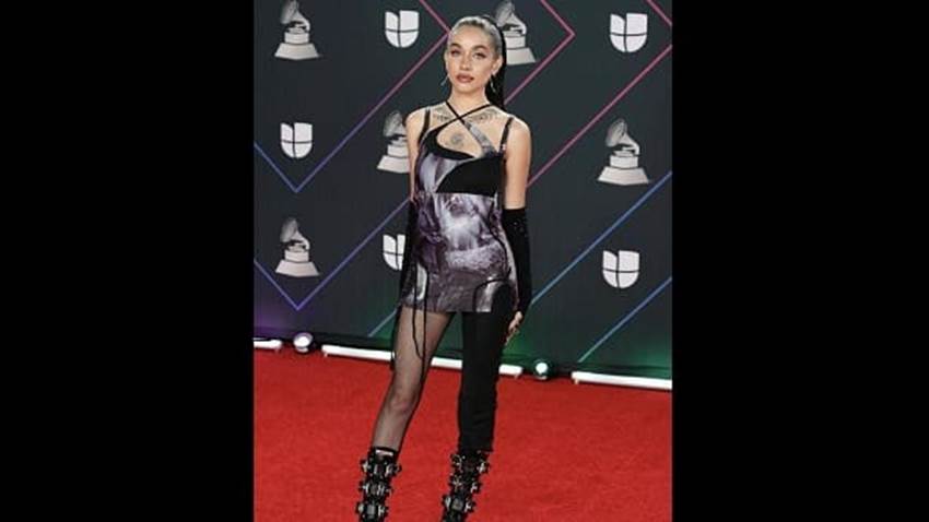 Así fue el paso de María Becerra en los Latin Grammy 2021