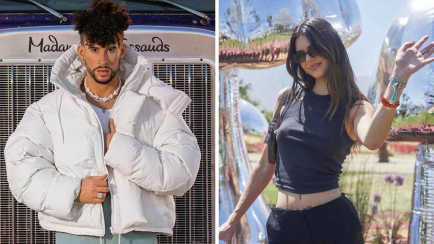 Bad Bunny y Kendall Jenner, de lo más felices juntos en un concierto en LA
