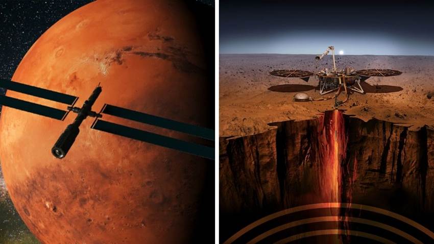 Ya sabemos cómo es el interior de Marte: una sonda de la NASA mostró las imágenes