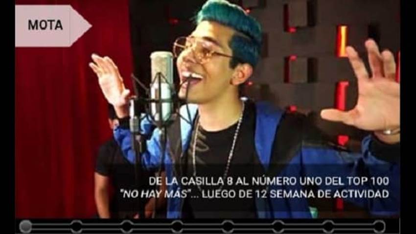 Mota en el #1 del Record Report