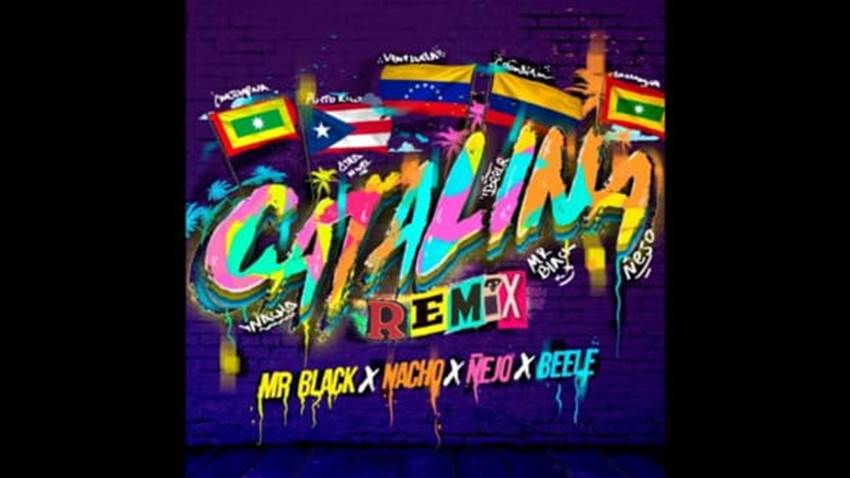 Mr. Black “El Presidente” promociona la “Catalina Remix” junto a Nacho, Ñejo y Beéle