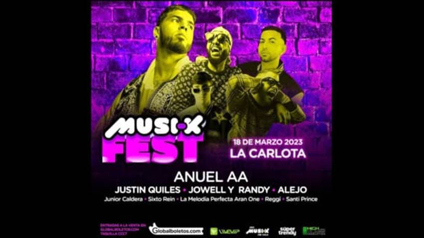 El “Musi-k Fest 2023” será en La Carlota