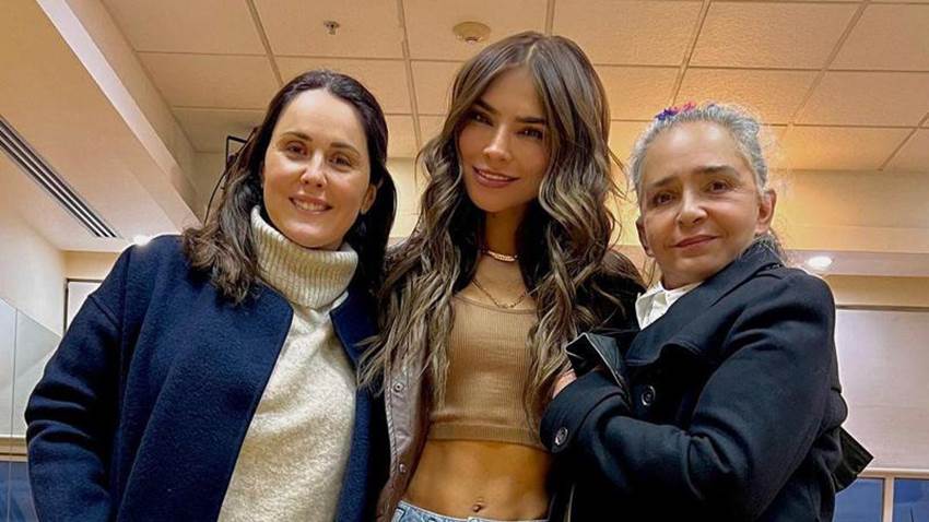 Natalia Esperón revela cómo se lleva con Alejandra Espinoza, su hija en ‘Corazón Guerrero’