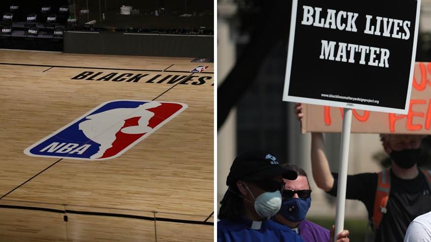 La NBA se le fue encima a Trump con un solo gesto que ni siquiera fue violento