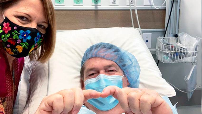 Milagrosa recuperación del doctor Beltrán, que a sus 71 años se contagió de COVID-19