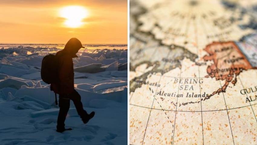 Podrías llegar caminando de Estados Unidos a Rusia; sólo te tomaría 20 minutos