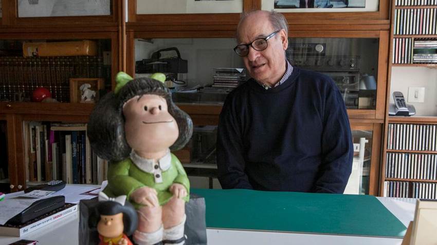 Muere Quino, el creador de Mafalda, a los 88 años