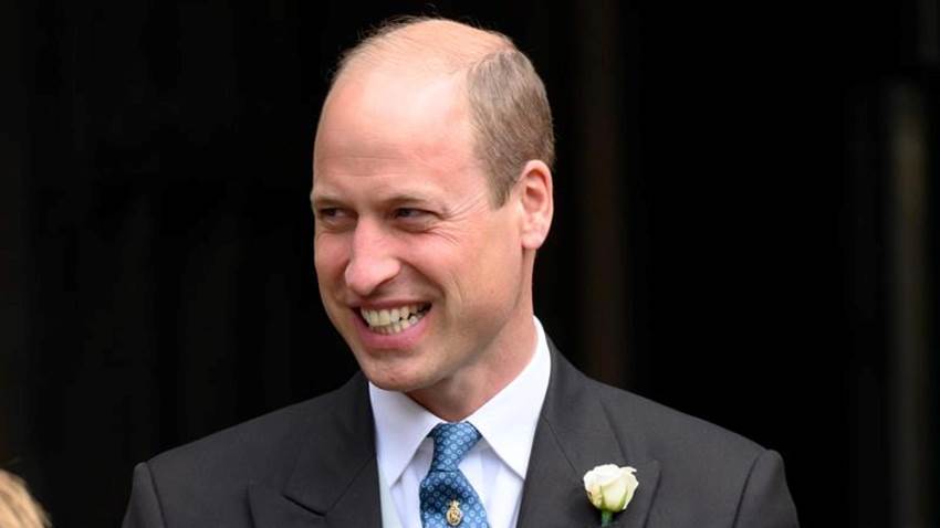 Sin Kate, el príncipe William acude a la boda del duque de Westminster y Olivia Henson