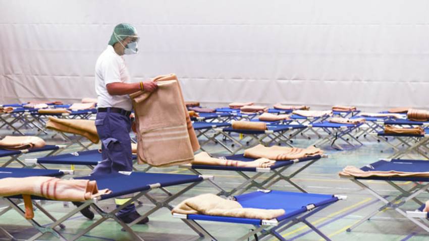 Posible riesgo de COVID-19 en refugios por la tormenta tropical Laura