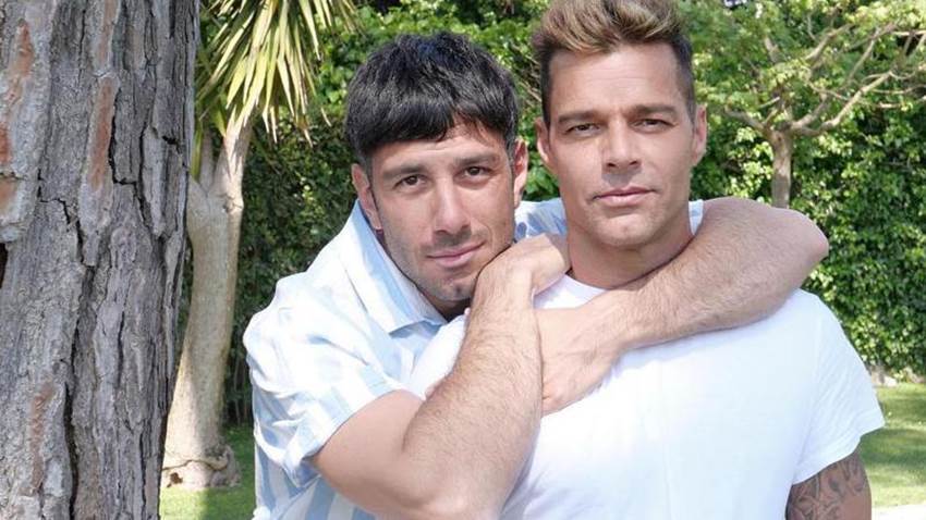 Con un mensaje en las redes sociales, así inició la relación de Ricky Martin y Jwan Yosef