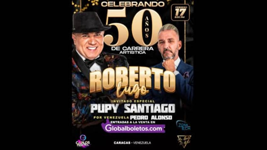 Roberto Lugo celebrará sus 50 años de música en Caracas