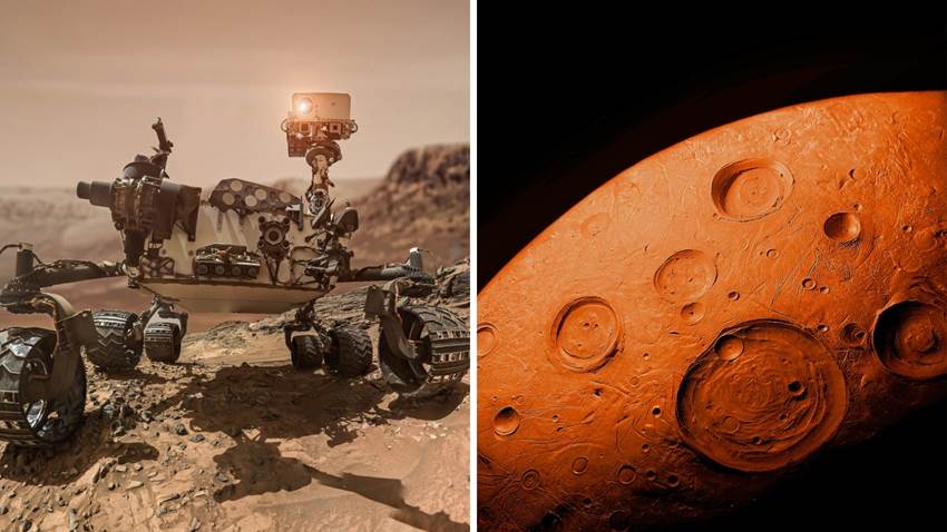 ¿Estamos cerca de encontrar vida en Marte? La NASA perforó un cráter y podría ser la clave