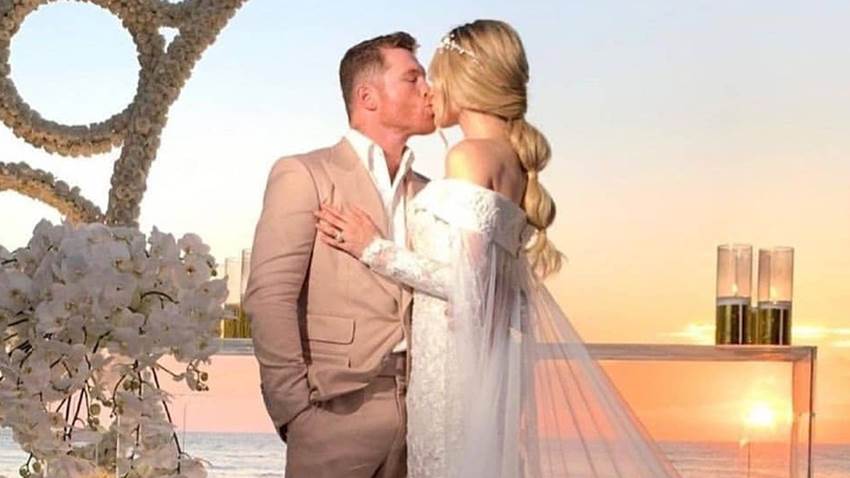 ¡Lo más tierno! Saúl ‘Canelo’ Álvarez se deja maquillar por su hija María Fernanda