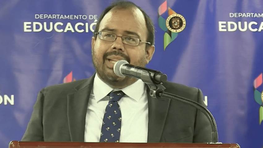 Pospondrán inicio de clase en Puerto Rico por varios días, confirma Secretario de Educación