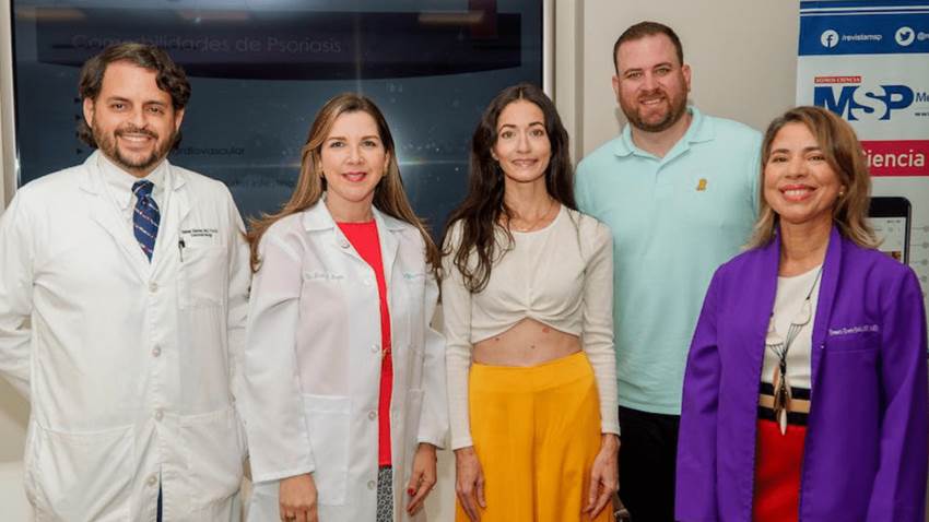 Danilo Beauchamp revela su diagnóstico de psoriasis y promueve el diagnóstico precoz