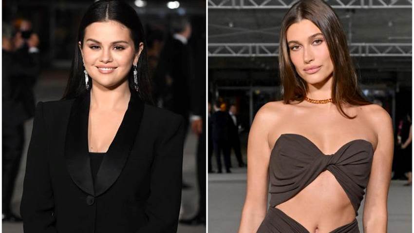 Selena Gomez y Hailey Bieber posan juntas y dejan a todos boquiabiertos
