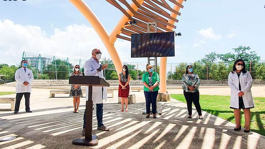 Ilustre y comprometida labor salubrista del Task Force Médico del Sur