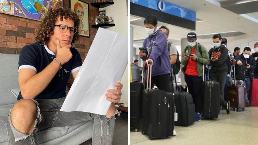 Multaron a Luisito Comunica por usar el celular en el aeropuerto: ¿también te puede pasar?