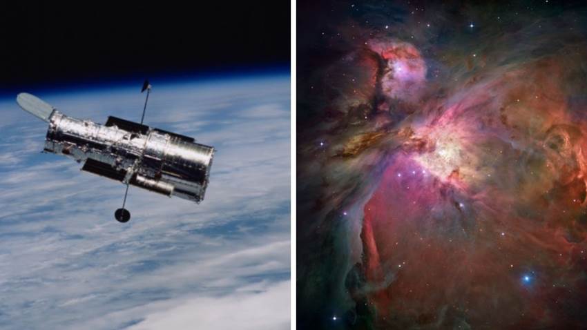 Dos estrellas chocaron y fueron captadas por un telescopio: la foto parece un rayo azul