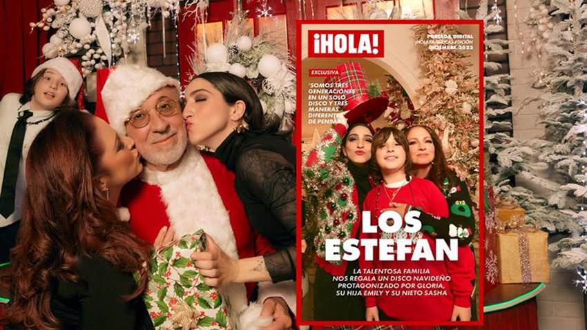 La Navidad con los Estefan: una dinastía familiar llena de amor y mucha música